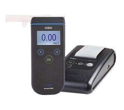 Профессиональный Алкотестер Drager Alcotest 6820 с принтером