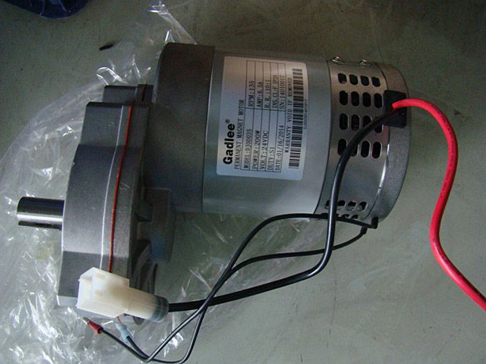 Мотор привода щетки 24В, GT25