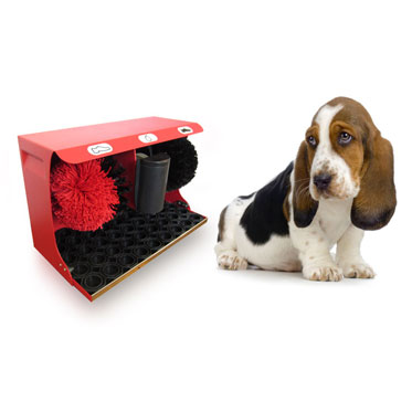 Машинка для чистки обуви XLD-G4a (red)