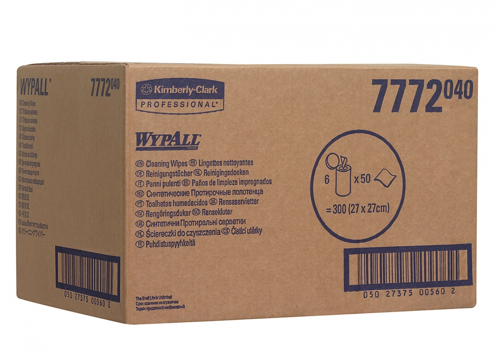 Протирочная салфетка Kimberly-Clark Wypall® Cleaning Wipes 7772