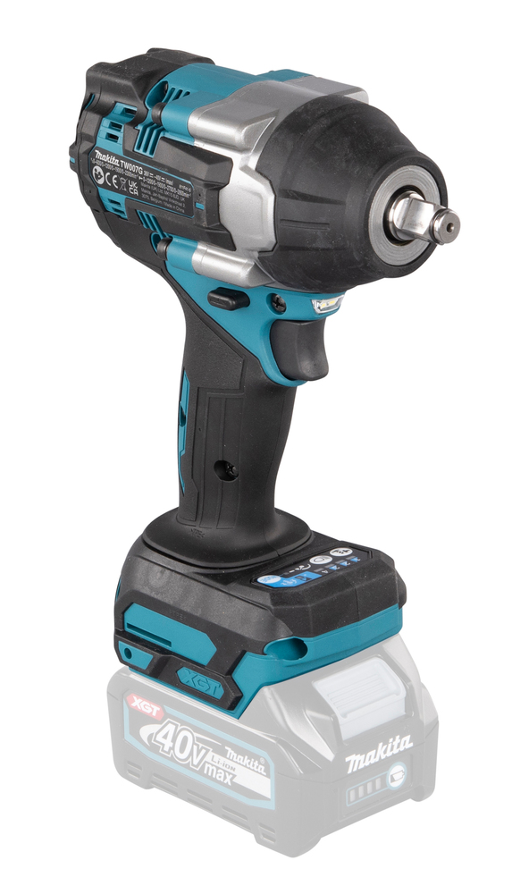 Гайковерт ударный аккумуляторный Makita TW007GZ XGT 40В, 1/2\", 750 Нм, 0 – 2300 об/мин, без акб и ЗУ