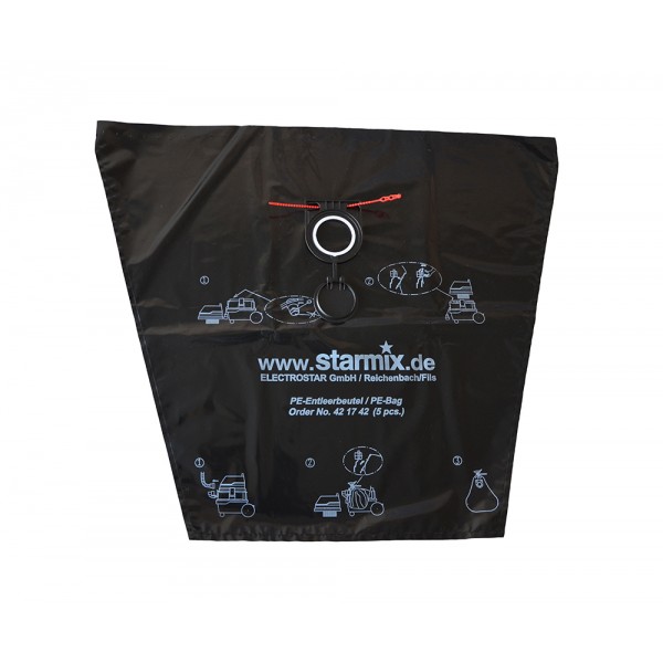 421742 Полиэтиленовые мешки FBPE 50 – упаковка из 5 шт Для IS “M” и “H”