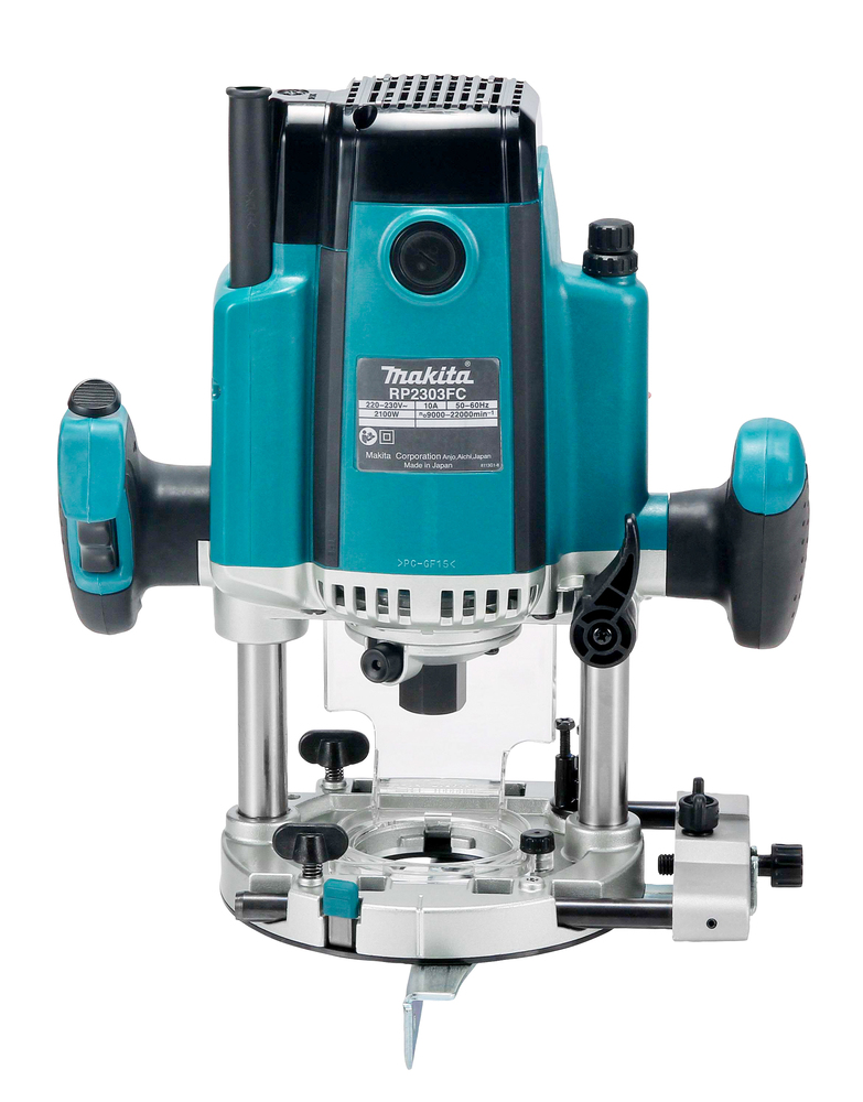 Фрезер электрический Makita RP2303FC02 2100 Вт, 12 мм, 9000 - 22000 об/мин