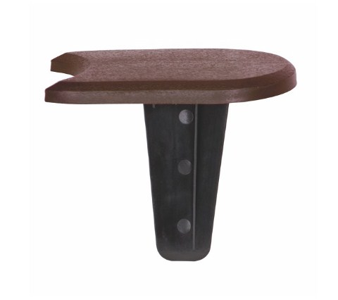 Бордюр садовый Prosperplast Palisada 1,2см/3,8м, коричневый