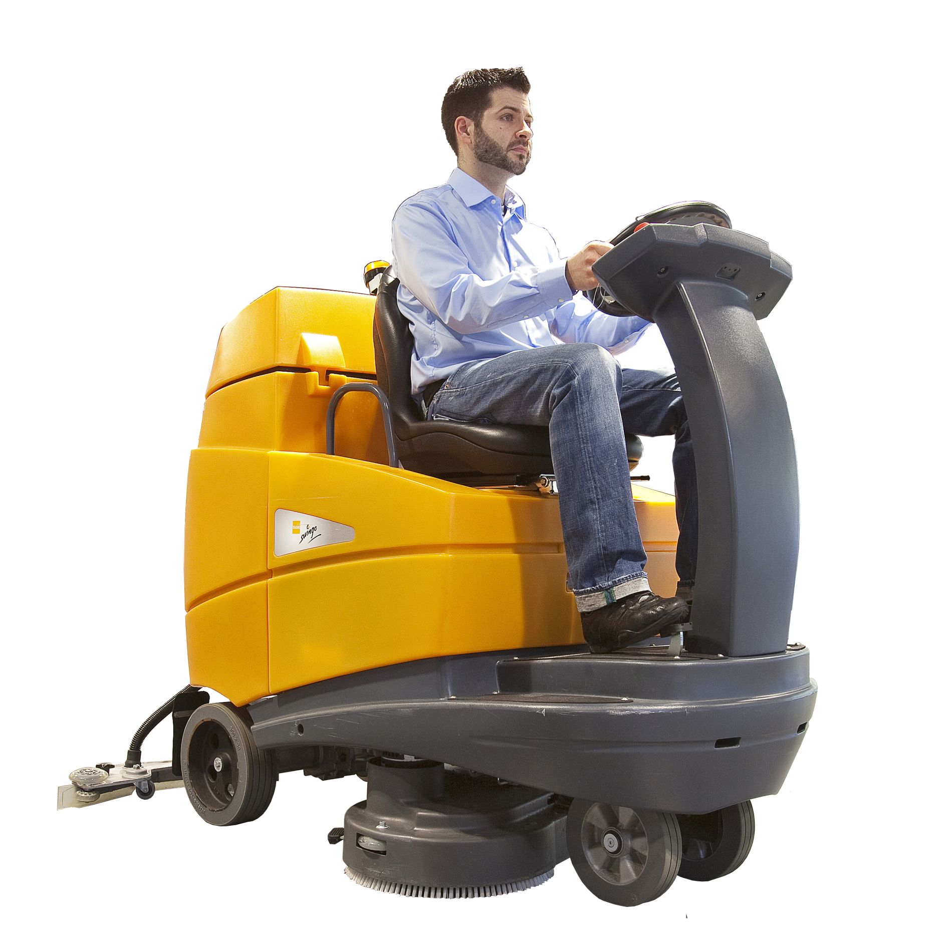 Автоматическая поломойная машина с местом для оператора Taski Swingo 4000