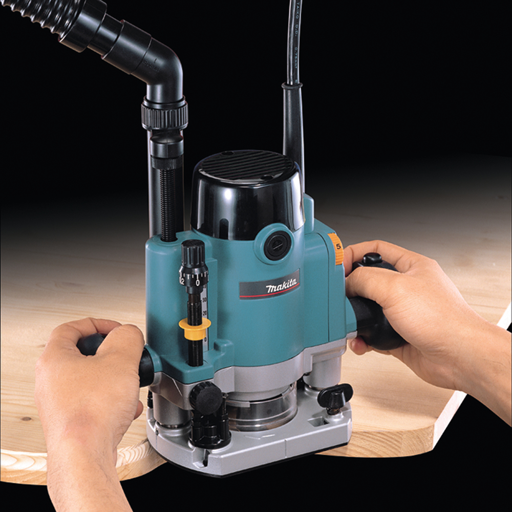 Фрезер электрический Makita RP1110C 1100 Вт, 8 мм, 8000 - 24000 об/мин