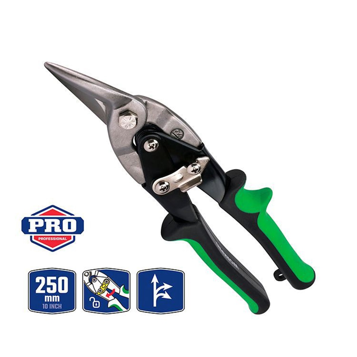 Ножницы по металлу 250 мм правые CR-V WORKPRO