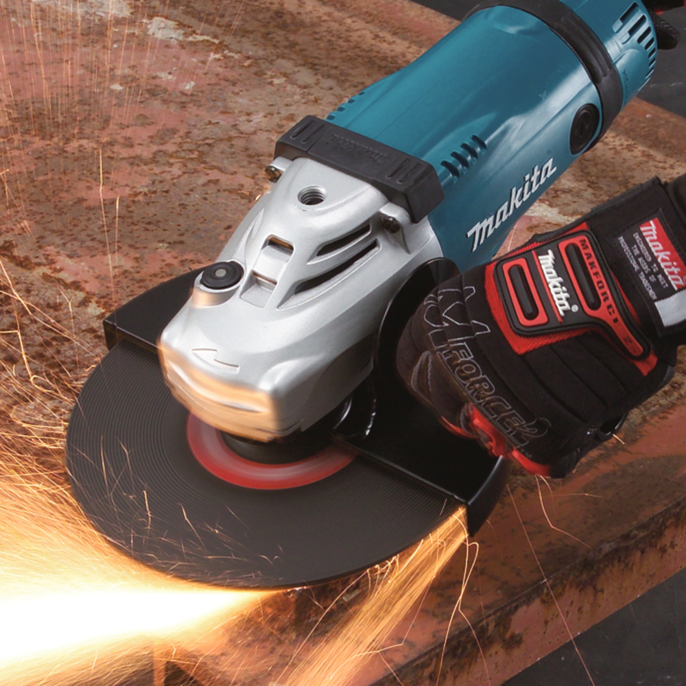 Угловая шлифовальная машина Makita GA9030SF01 2400 Вт, 230 мм, 6600 об/мин