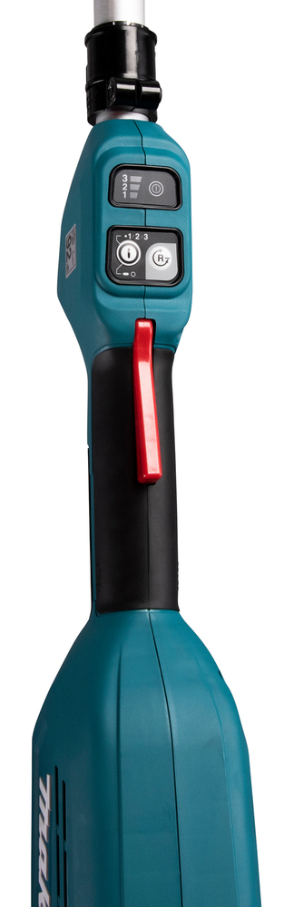 Кусторез аккумуляторный штанговый Makita DUN500WZ LXT 18В, 50 см, 4400 рез/мин, диам. реза. 23,5 мм, поворотная режущая головка 6 ст без акб и з/у