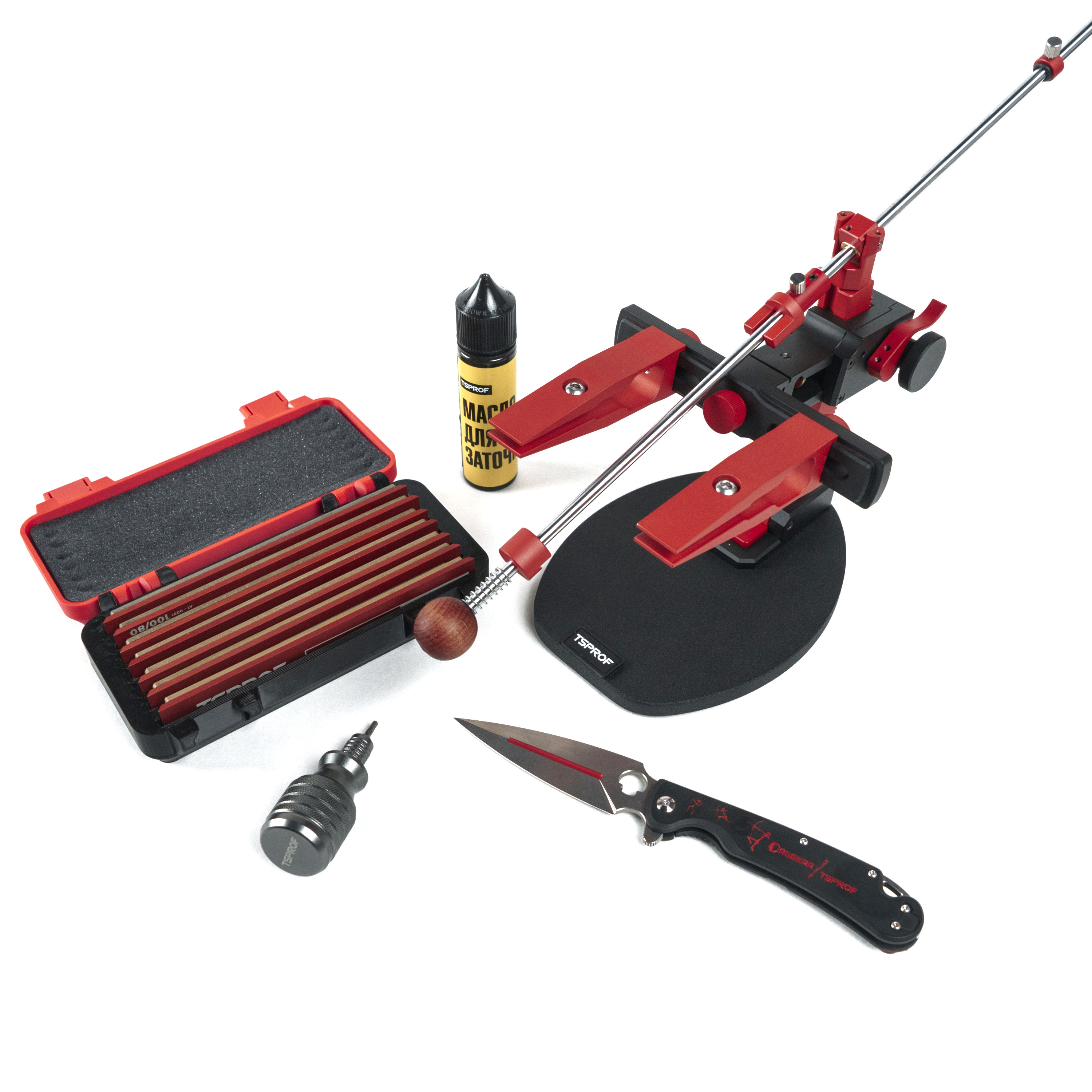 Набор для заточки TSPROF Kadet Pro Daggerr Edition
