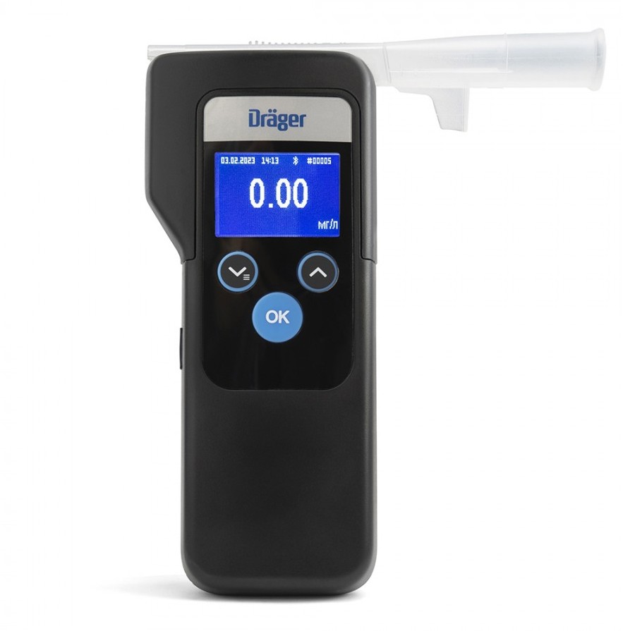 Профессиональный алкотестер Drager Alcotest 6000 с принтером