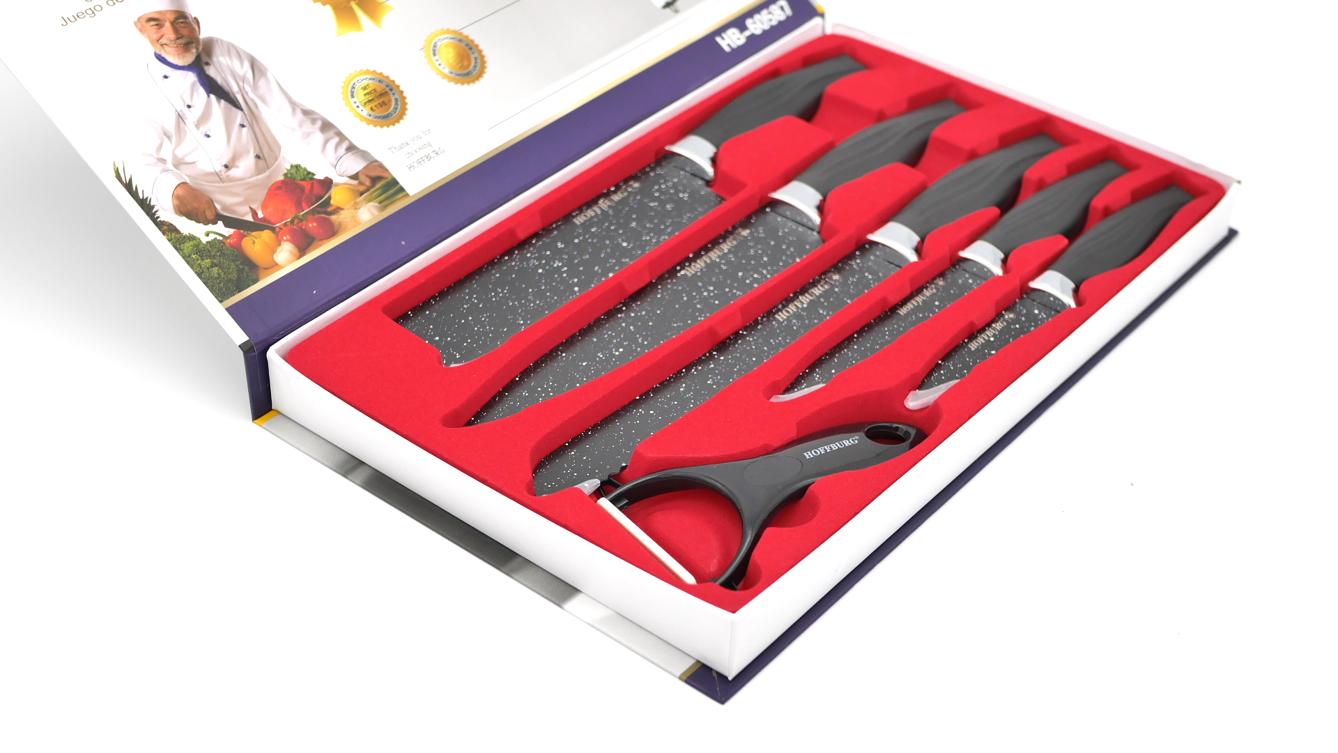 Ножи Hoffburg HB-60587 6 предметов