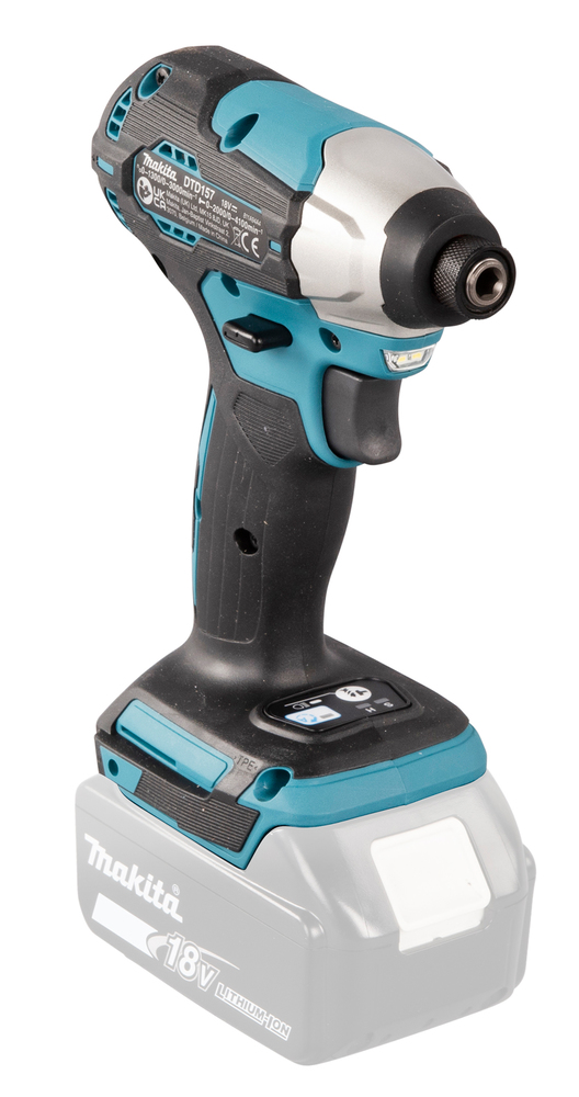 Шуруповерт ударный аккумуляторный Makita DTD157Z LXT 18В, 140 Нм, 3000 об/мин, без акб и ЗУ