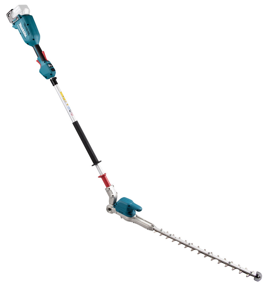 Кусторез аккумуляторный штанговый Makita DUN500WZ LXT 18В, 50 см, 4400 рез/мин, диам. реза. 23,5 мм, поворотная режущая головка 6 ст без акб и з/у