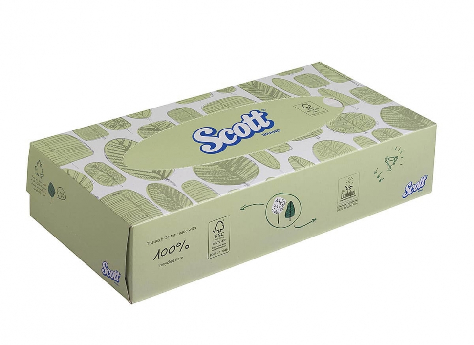 Гигиенические салфетки для лица Kimberly-Clark SCOTT 8837 21х100л.