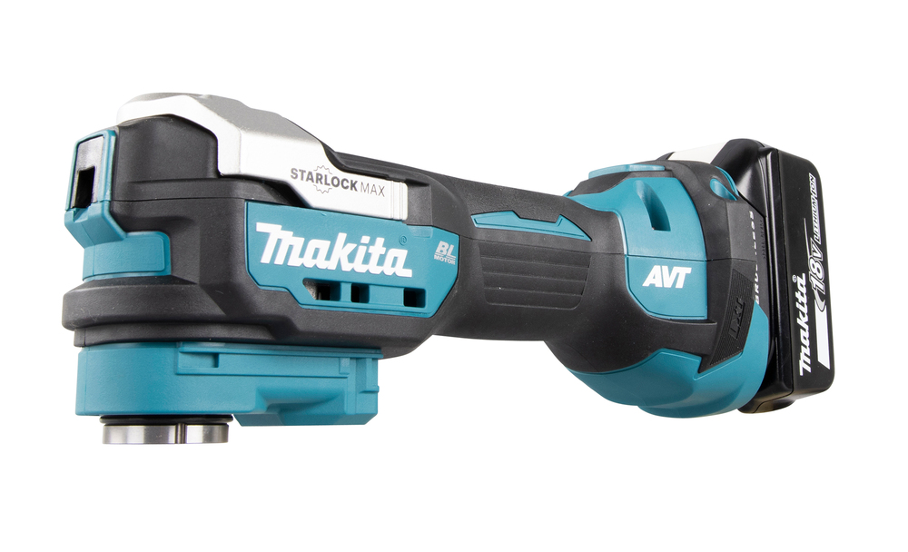 Аккумуляторный многофункциональный инструмент Makita DTM52RTJX1 18В, 2х5,0 Ач, 10000-20000 об\мин, Starlock/Starlock Plus/Starlock Max