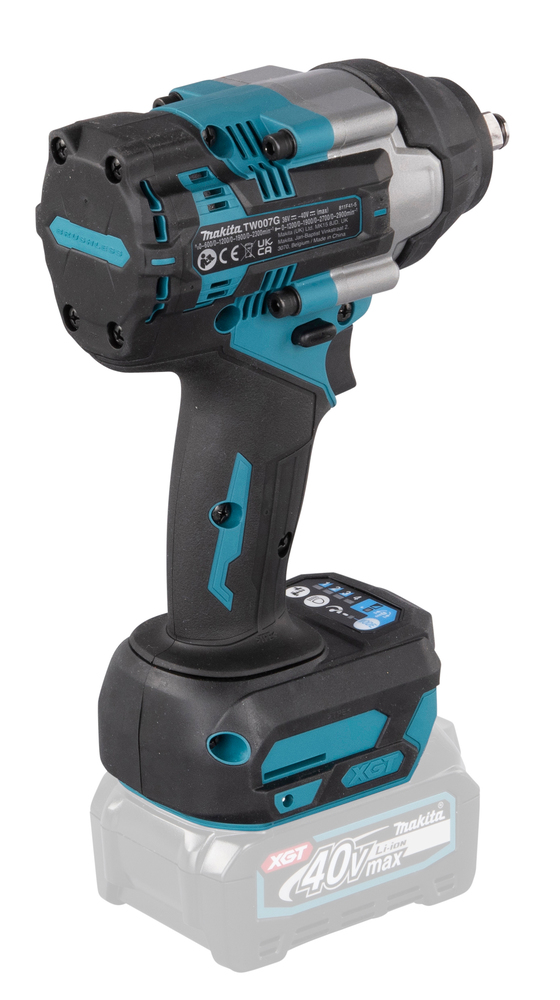 Гайковерт ударный аккумуляторный Makita TW007GZ XGT 40В, 1/2\", 750 Нм, 0 – 2300 об/мин, без акб и ЗУ