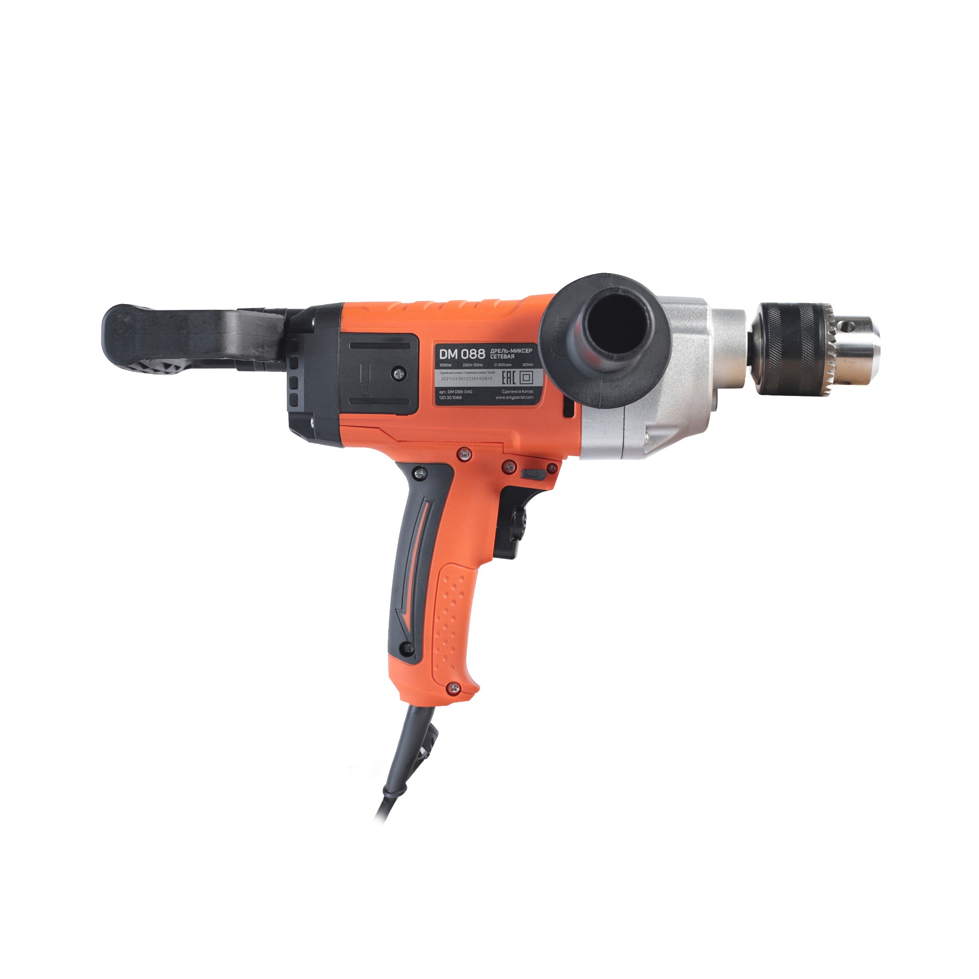 Дрель миксер электрическая PATRIOT DM 088, 1050 Вт