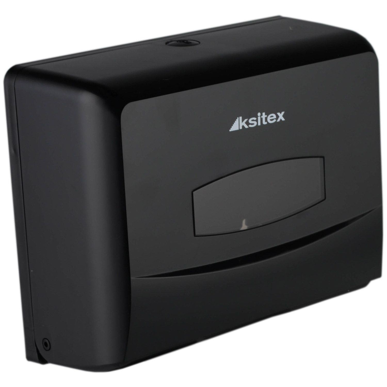 Диспенсер листовых полотенец Ksitex TH-8125B (черный)