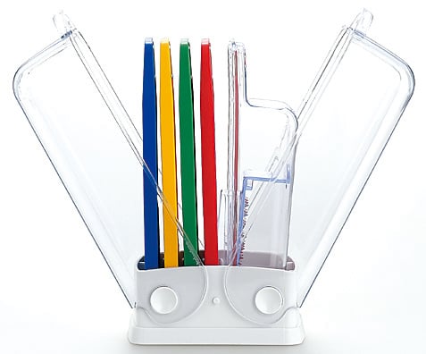 Набор из четырех терок в контейнере