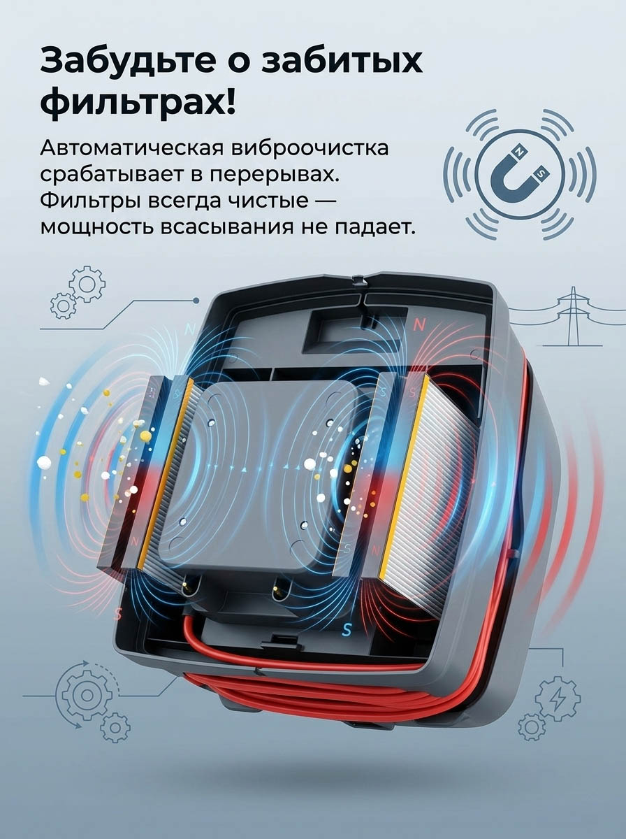 Пылесос промышленный Starmix ISC L 1650 Top