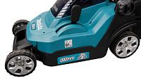 Газонокосилка аккумуляторная Makita DLM382RF LXT 18В X2, 2х5.0 Ач, 38 см, 40 л (BL1850Bx2шт., ЗУ DC18RD)