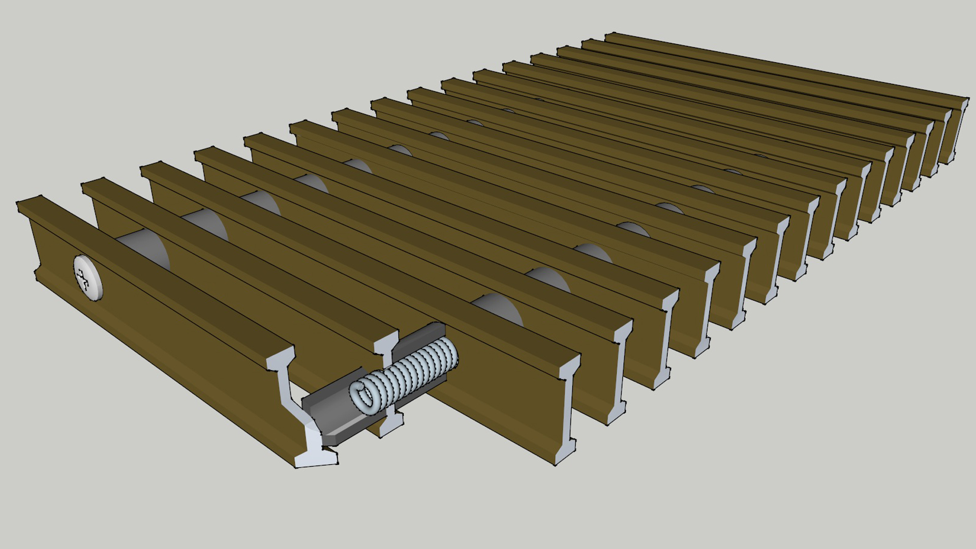 Решетка конвекторная "Титан КВ"