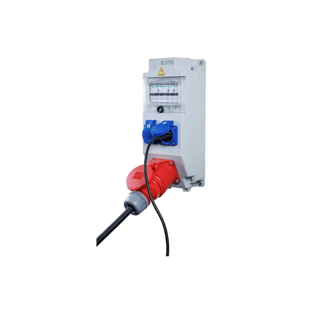 Навесной щит с розетками 220В + 380В EVOL COMBOX 5 0101-002-1