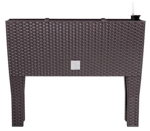 Кашпо с автополивом Prosperplast Rato Case High 30л, венге