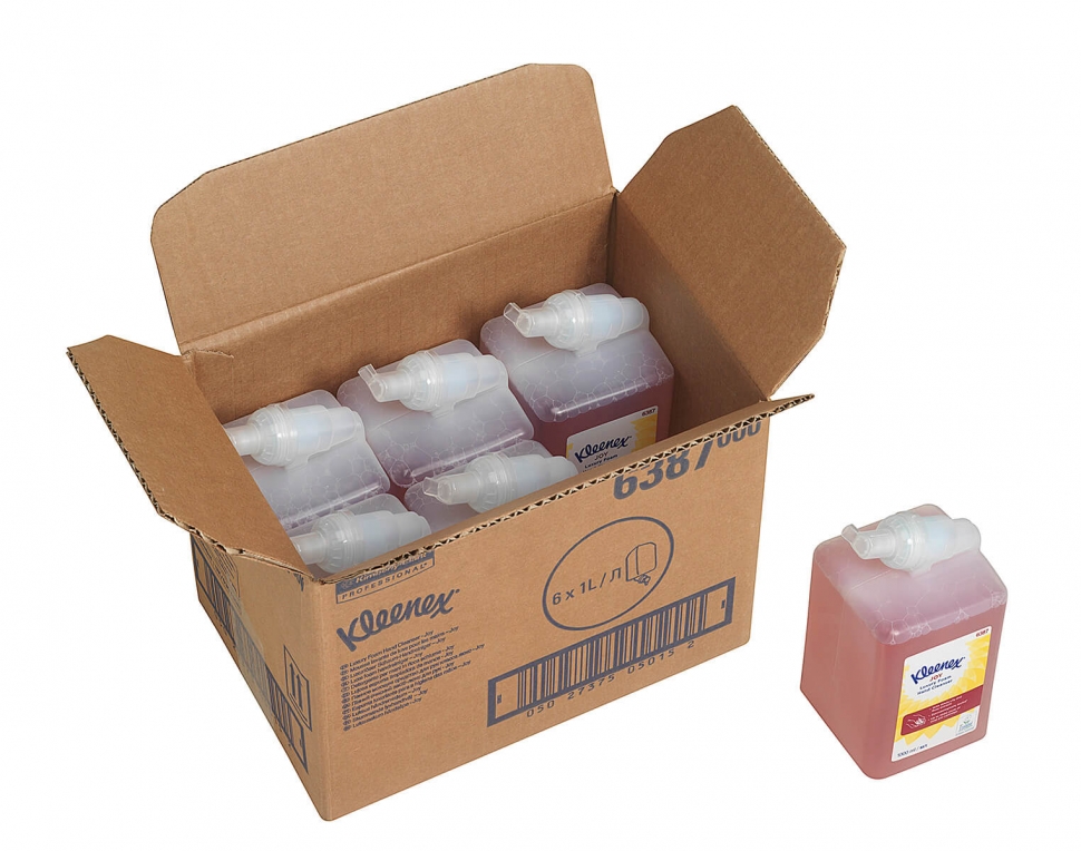 Жидкое мыло Kimberly-Clark Kimcare пенное в кассетах Kleenex JOY Luxury 6387
