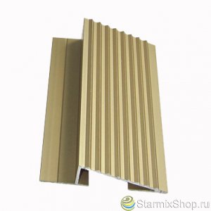 Алюминиевый порожек (Цвет-золото)