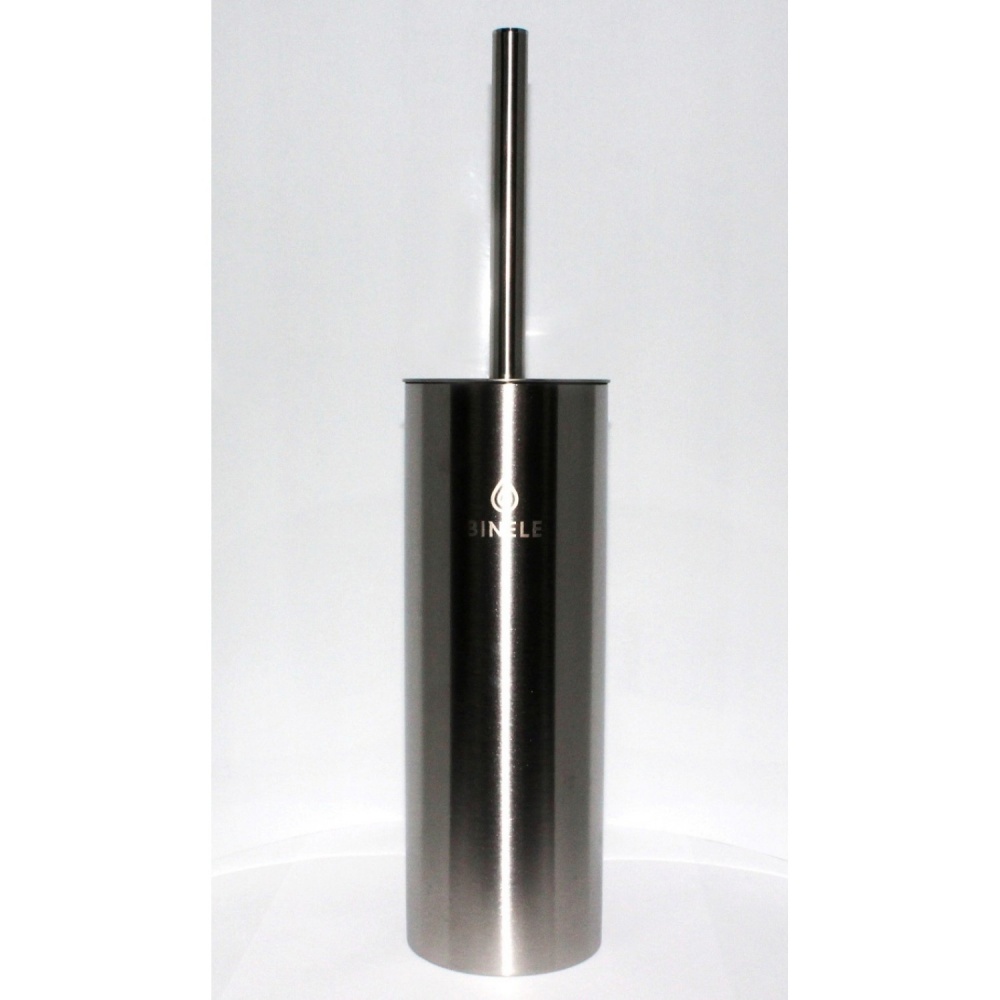 Ершик с настенным креплением Binele Lux сталь, матовый, BW02SM