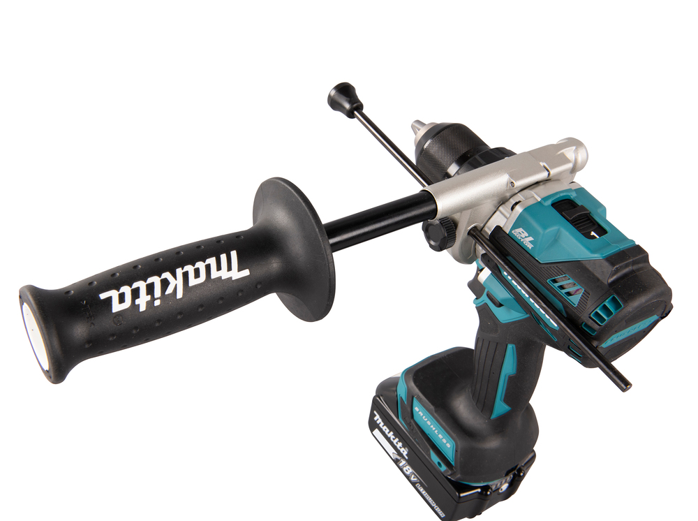 Ударная дрель-шуруповерт аккумуляторная Makita DHP486RTJ LXT 18В, 2х5.0 Ач, 130 Нм, 2100 об/мин