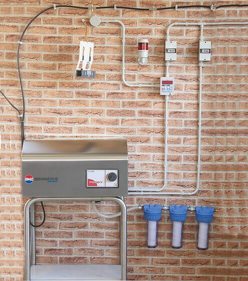 Мойка высокого давления без подогрева воды стационарная MODULA PLUS 200/21