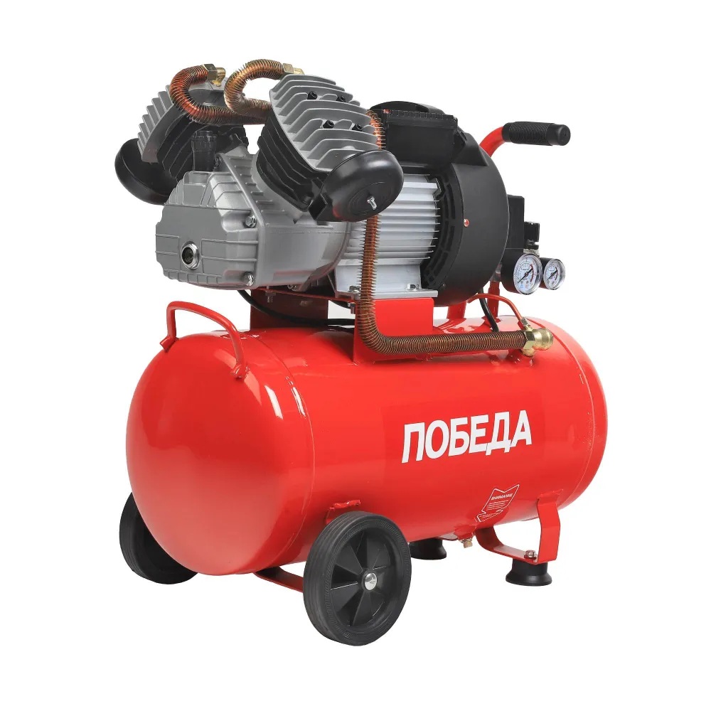Компрессор Победа поршневой масляный КМ 50-400