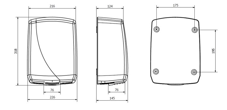 Электросушилка для рук Jofel AA16000