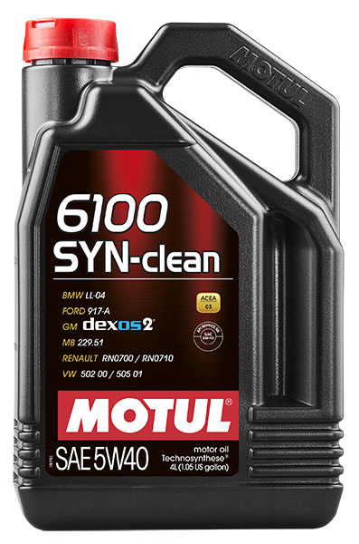 Моторное масло MOTUL 6100 SYN-clean SPEC 5W40 (4 л.)
