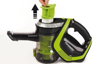 Пылесос вертикальный Polti Forzaspira Slim SR110 green