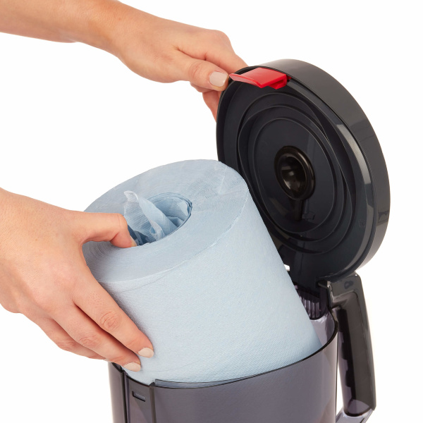 Протирочный материал в рулонах с центральной подачей WypAll L10 6220, однослойный синий