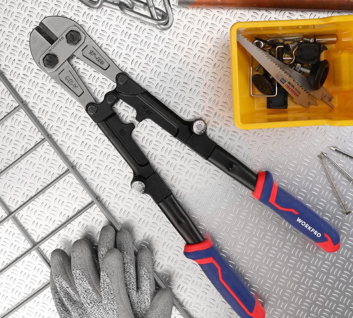 Болторез складной 450 мм  WORKPRO
