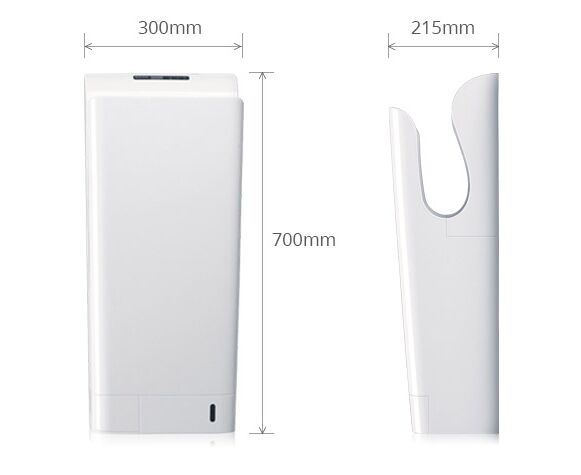 Сушилка для рук электрическая Ksitex UV-9999 белая