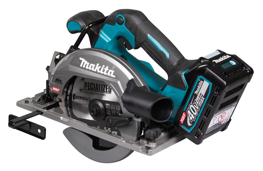 Пила дисковая аккумуляторная Makita HS012GZ XGT BL 40В, диск 165 мм, посадочное отверстие 20 мм, макс рез 41/57 мм, без акб и ЗУ