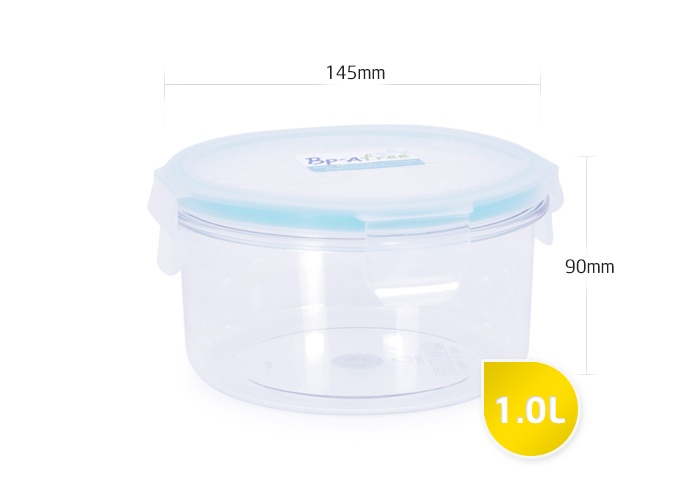 Тритановый контейнер с замками TR-33R 1 л