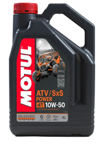 Моторное масло MOTUL ATV SXS Power 4T 10W50 (4 л)