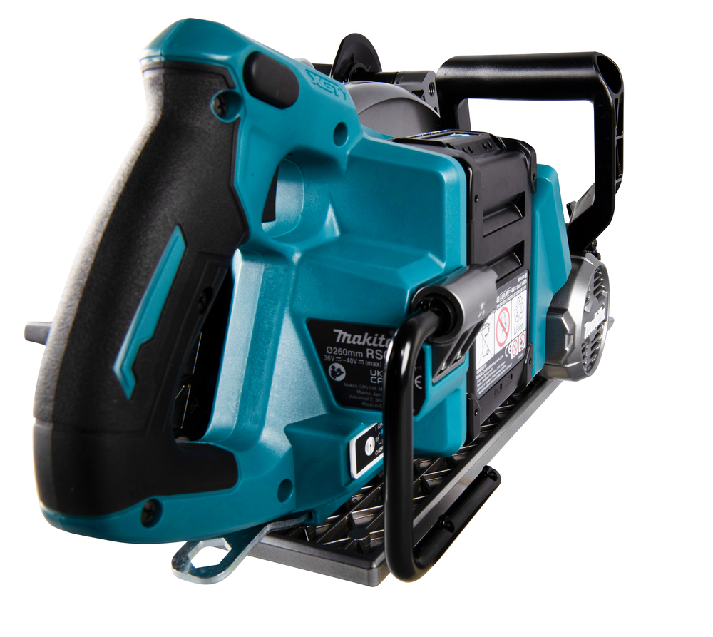 Пила дисковая аккумуляторная с задней рукояткой Makita RS002GZ XGT 40В, 260 мм, 4000 об/мин, без акб и ЗУ