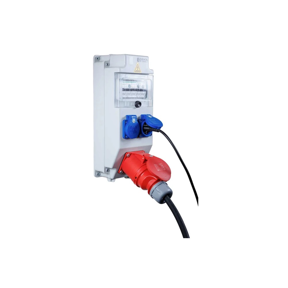 Навесной щит с розетками 220В + 380В EVOL COMBOX 5 0101-002-1