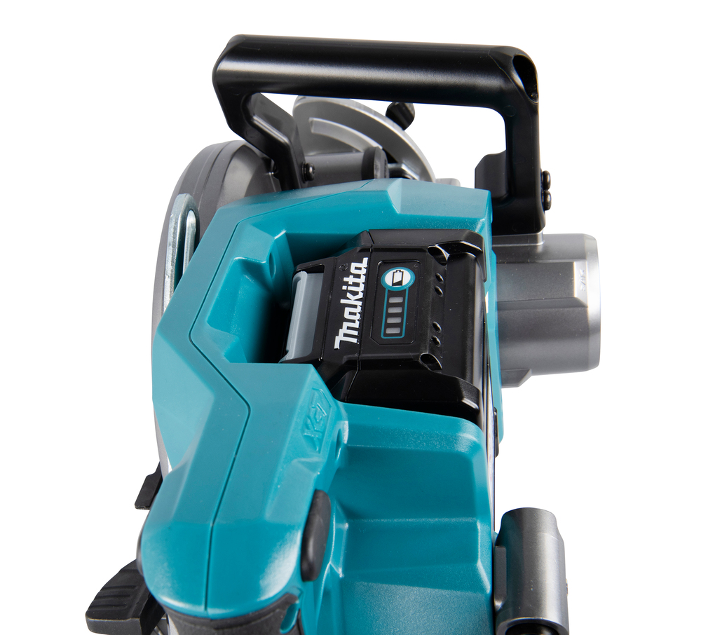 Пила дисковая аккумуляторная с задней рукояткой Makita RS001GZ XGT 40В, 185 мм, 6400 об/мин, без акб и ЗУ