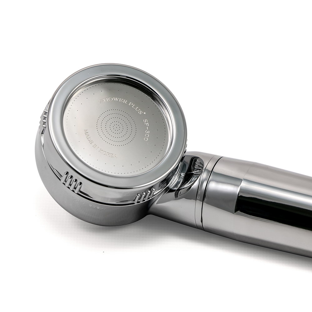 Душевая лейка хромированная SkinCare AquaDuo SF-300 CR Crystal Stream Silver