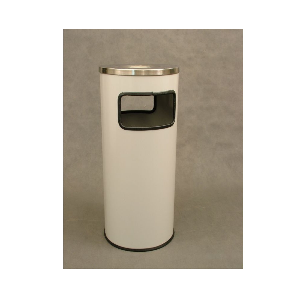 Урна-пепельница "К-380" 50 л. белая