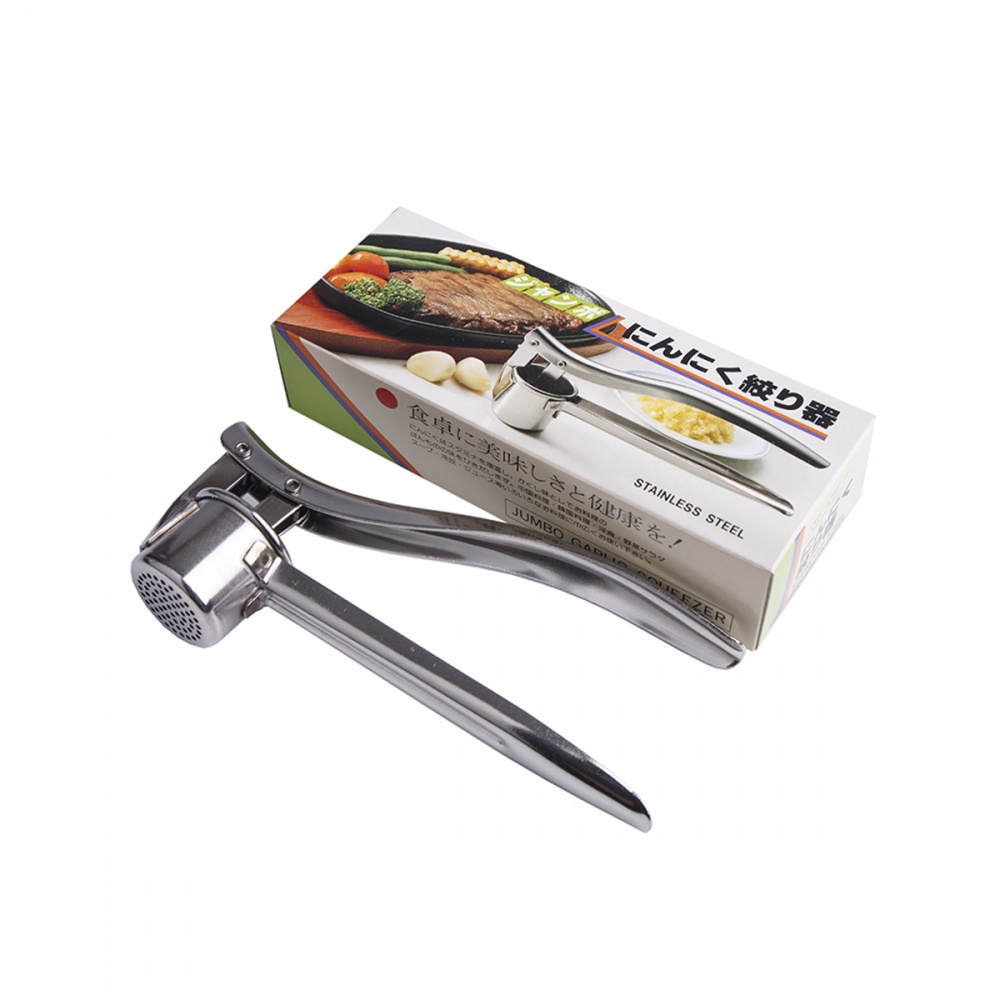 Чеснокодавка стальная Jumbo Япония 40х180х35мм